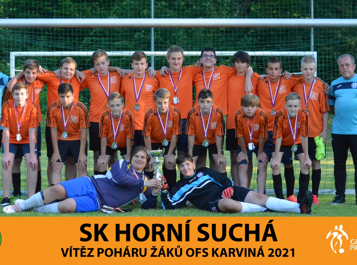SK Horní Suchá vítězem žákovského Poháru OFS Karviná