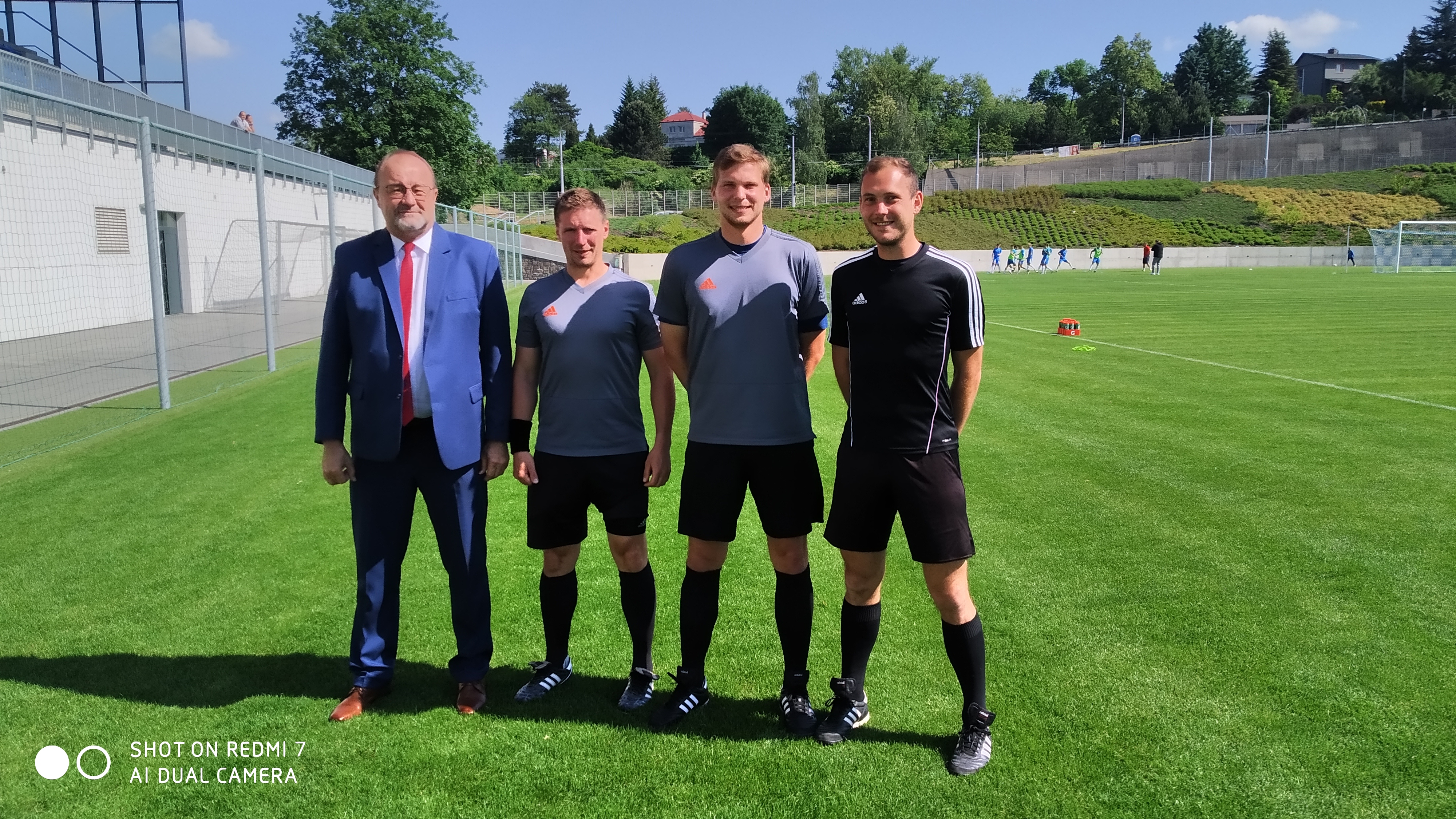 Rozhodčí Petr Lukašík debutoval v MSFL