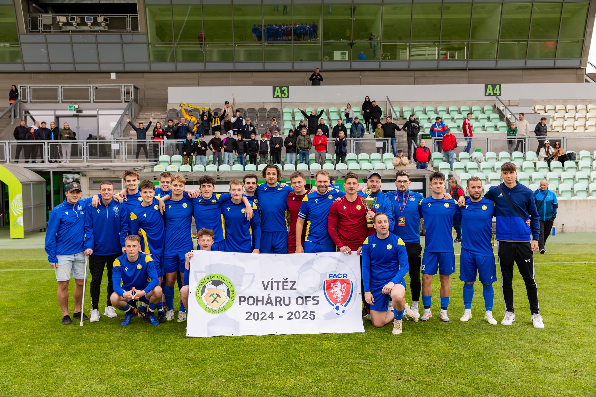 Vítězem finále poháru mužů je Český Těšín